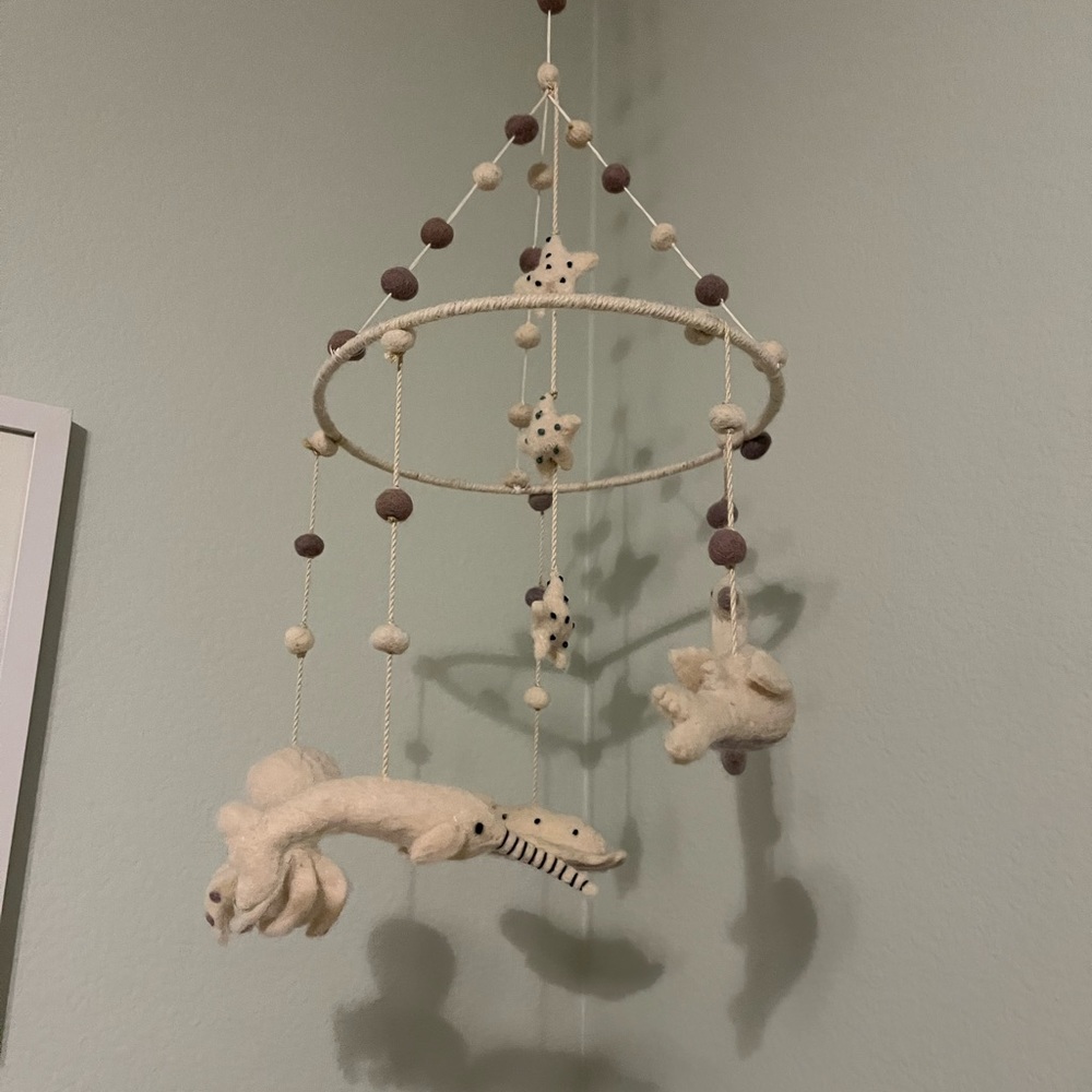 Pehr Life Aquatic Baby Mobile 🐳